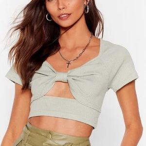 Nasty Gal crop top
